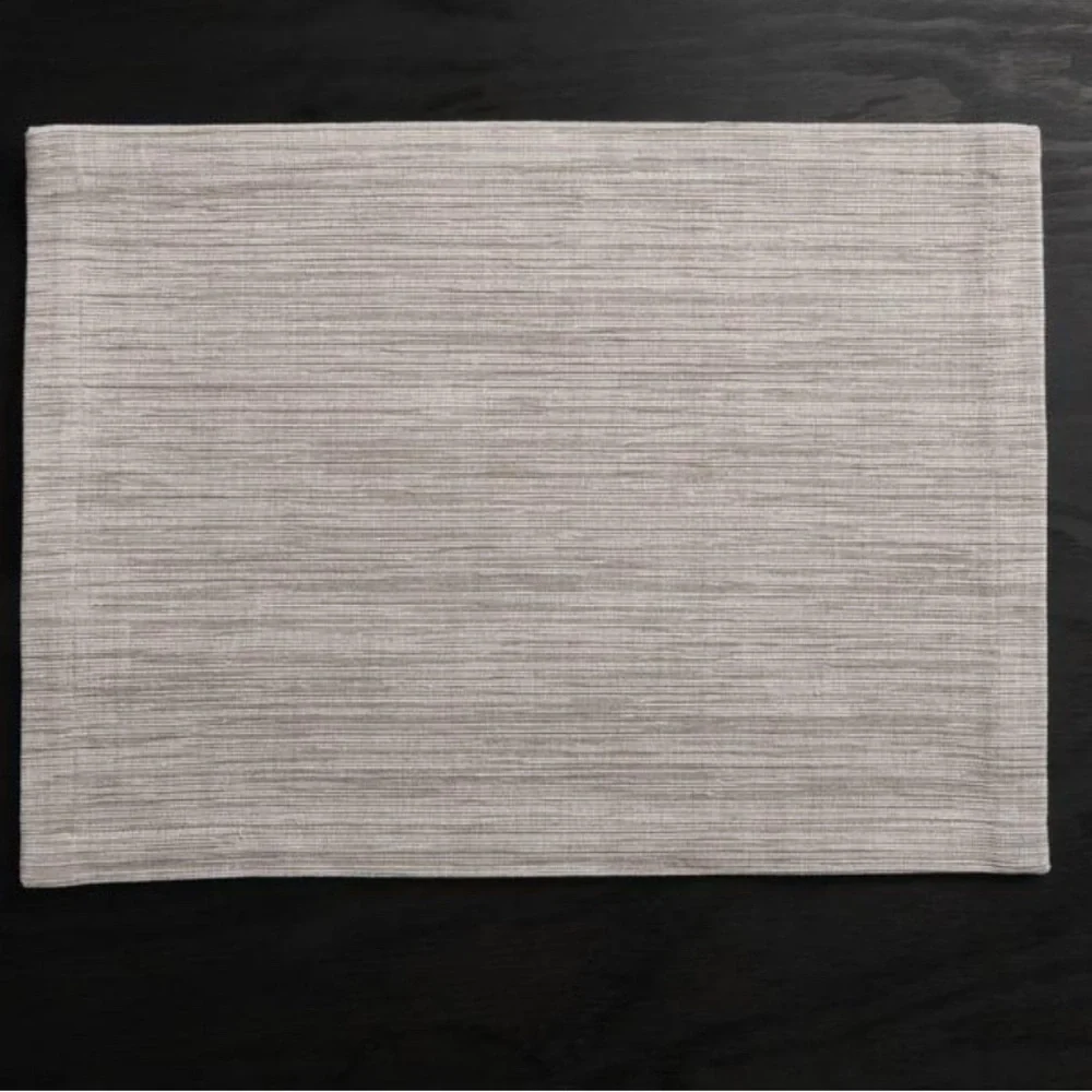Crate and Barrel Aspen Cotton Placemat, Set of 6